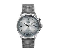 UMF RUHLA Autokinetic Orologio da uomo 1066M-1 quadrante argento cinturino milanese - Made in Germany, argento, Bracciale