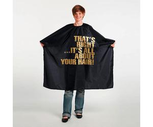 Umhang „That’s right“ Nero, scritte in oro