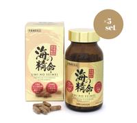 UMI NO SEIMEI Integratore Mozuku Fucoidan Chaga 180 capsule x 5 set da JP