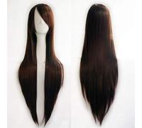 Umi Sonoda Ruka Jabami Yumeko 80 cm Nero Bianco Rosso Viola Rosa 19 colori Parrucche lunghe dritte Parrucca sintetica per capelli Cosplay + Cappuccio per parrucca NO.4