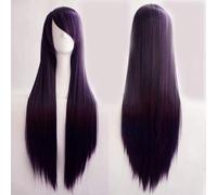 Umi Sonoda Ruka Jabami Yumeko 80cm Nero Bianco Rosso Viola Rosa 19 colori Parrucche lunghe dritte Parrucca sintetica per capelli Cosplay + Protezione per parrucca NO.9