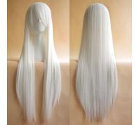 Umi Sonoda Ruka Jabami Yumeko 80cm Nero Bianco Rosso Viola Rosa 19 Colori Parrucche lunghe dritte Parrucca sintetica per capelli + Cappuccio parrucca NO.3
