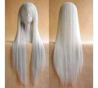 Umi Sonoda Ruka Jabami Yumeko 80cm Nero Bianco Rosso Viola Rosa 19 colori Parrucche lunghe dritte Parrucca sintetica per capelli Cosplay + Cappuccio per parrucca NO.2