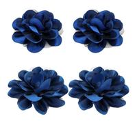 Umibow 4 fermagli per capelli a forma di rosa messicana, fermagli per capelli a forma di fiore, forcine per flamenco, ballerine, cappelli per feste di tè, copricapo per donne (blu)