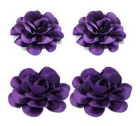 Umibow 4 fermagli per capelli a forma di rosa, stile messicano, con fiori, forcine per capelli e ballerini di flamenco, cappelli da tè, accessori per donne (viola)