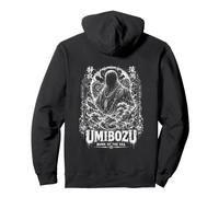 Umibozu Monaco del Mare Oceano Giapponese Yokai Felpa con Cappuccio