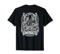 Umibozu Monaco del Mare Oceano Giapponese Yokai Maglietta