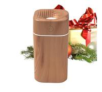 Umidificatore,300ml Serbatoio Portatile Purificatore con Luce - Umidificatore Domestico A Vapore Caldo Purificatore D'Aria,per Dormire Meditazione Rilassamento Casa Auto