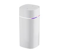 Umidificatore 600ml Umidificatore Aromaterapia Diffusore di oli essenziali Luce notturna ad aria purificata USB ultrasuoni Macchina fredda Per uso domestico(Bianco)