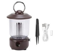 Umidificatore a cherosene da 260 ml, 5 V, 1 A, dimmerazione continua, 2 livelli di modalità di spruzzo, ricarica USB, luce notturna, umidificatore per ufficio (nero)