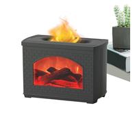 Umidificatore a di fuoco, diffusore di olio per caminetto, diffusore di olio di fiamma silenzioso USB 270 ml, umidificatore per aromaterapia, per piccoli camini, ultrasonici, per la casa, la