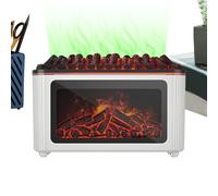 Umidificatore a di fuoco - Dispositivo a ultrasuoni silenzioso, diffusore di fiamma compatto, unità di aroma da 160 ml con funzione colorata | Supporto lenitivo per la camera da, l'uffici