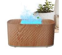 Umidificatore A Diffusore Di Fiamma - Dispositivo Di Profumo Ispirato Al Fuoco, Luce Ambientale A Sette Colori, Generatore Di Aromaterapia, Accessorio Decorativo Per La Casa | Posizionamento Di