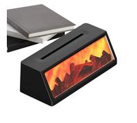 Umidificatore a - Diffusore Di Fragranze Multifunzionale - Umidificatore d'Aria Ultrasonico a Forma di Stufa a Carbone con Lume Notturno - per Scrivorio Sala e Camera dei Bambini