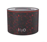 Umidificatore a fiamma colorata, diffusore di oli essenziali da 160 ml, progettato per creare un'atmosfera rilassante (incrinato)