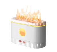 Umidificatore A Fiamma | Diffusore di aromaterapia Fiamma e | Silenziatore Senza Acqua Spegnimento Automatico Purificatore d'Aria per Casa Compleanno