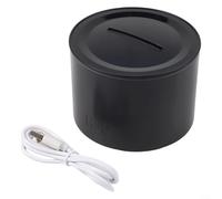 Umidificatore a fiamma sfumata con diffusore di oli essenziali, effetto fuoco simulato per camera da letto, serbatoio d'acqua da 160 ml, spegnimento automatico, funzionamento silenzioso, colorato per