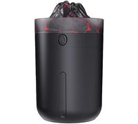 Umidificatore a fiamma Vulcano, diffusore silenzioso colorato, capacità 330 ml, umidificatore da scrivania a fiamma personale, per camera da letto, soggiorno, yoga, area di lavoro, casa, auto