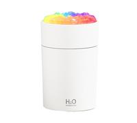 Umidificatore a nebbia fredda da 220 ml - Umidificatori per camera da letto con sensore | Funzionamento silenzioso ad ultrasuoni luce notturna Compitle, spegnimento automatico senza acqua, timer