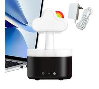 Umidificatore a pioggia Cloud, umidificatore da scrivania | Diffusore di aromaterapia ricaricabile per decorare la casa, umidificatore a goccia d'acqua per il relax