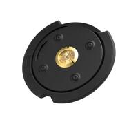 Umidificatore acustico per chitarra, copertura per buca acustica, igrometro, ricambio per foro sonoro per la maggior parte dei fori sonori standard, copertura per buca sonora con igrometro