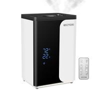 Umidificatore ad ultrasuoni 5 litri WIFI Smart Life App telecomando purificatore aria aria igrometro incorporato display touch LED 12h timer modalità notte caldo o freddo filtro HEPA