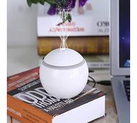 Umidificatore ad ultrasuoni Componenti elettronici ABS Pratico Mini umidificatore ad ultrasuoni con Cavo USB per la purificazione dell'Aria per la Cura della Pelle (Bianca)