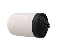 Umidificatore alimentato tramite USB da 330 ml con luce colorata per scrivania e auto, offre un funzionamento silenzioso e opzioni di spruzzo continuo e intermittente (crepa bianca)