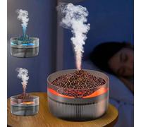 Umidificatore Ambiente, 2L Diffusore Oli Essenziali, Cool Mist Top-Fill Umidificatore Ambiente Bambini, Volcano Aromaterapia Profumo Diffusori, Timer/Silenzioso/Spegnimento Automatico