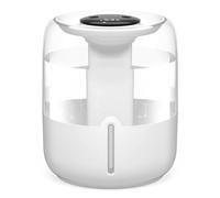 Umidificatore Ambiente Bambini | Umidificatore 3.8L Ultra Silenzioso 36dB, Diffusore Oli Essenziali, Top-Fill, Luce Notturna, Auto Spegnimento per Casa, Ufficio, Neonati e Piante, Bianco