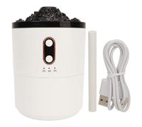 Umidificatore Aromaterapia a Fiamma 450ml, Diffusore Nebbia a Medusa e Vulcano, Spegnimento Automatico USB - Effetto Fiamma Realistico, Silenzioso e Intelligente per Casa e Uffic