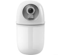 Umidificatore astronauta da scrivania con luce notturna, funzionamento silenzioso a 36 dB, due modalità di spruzzo, per casa, ufficio, camera da letto, portatile, per mini idratante d'aria (bianco)