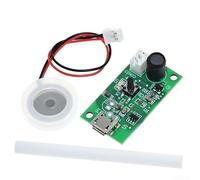 Umidificatore Atomizzatore Kit 5V Scheda Driver USB con Disco Ceramica Mist Maker per il miglioramento della qualità dell'aria fai da te 20mm