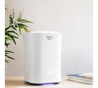 Cecotec Umidificatore Cecotec BreezeCare 3500 Warm Serbatoio 5,5 litri, Umidificazione 400 ml/h, Filtro ceramico, Copertura fino a 35 m2, Autonomia fino a 22h, 3 velocità, Timer