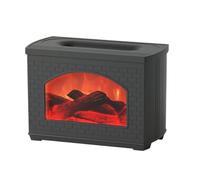 Umidificatore con diffusore d'aria a fiamma, umidificatore a di fuoco, 270 ml, diffusore USB, umidificatore per aromaterapia, per, ultrasonico per maggio