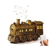 Umidificatore con diffusore di oli essenziali for aromaterapia | Diffusore for treni Diffusore silenzioso for aromaterapia con telecomando, creatore di nebbia a doppio ugello(Bronze)