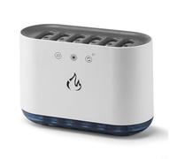 Umidificatore con fontana musicale per camera da letto, 7 colori Light Show e controllo della nebbia IA per un'atmosfera rilassante