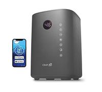 Umidificatore con sterilizzazione UVC, ionizzatore e aromaterapia!,Clean Air Optima CA-605 Smart Top Filling,Potenza di umidificazione max. 480 ml/h,Adatto per ambienti fino a 65 m²/160 m³ (titanio)