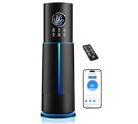 Umidificatore da 10 l/2,64 galloni per grandi stanze 600 piedi ² 60H timer modalità automatica APP e telecomando diffusore di riempimento superiore aromaterapia 7 luci a colori umidificatore nebbia