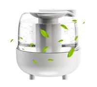 Umidificatore da comodino - 4L USB silenzioso vaporizzatore a ultrasuoni, luce notturna da scrivania, umidificatore portatile USB per camera da , piante, viaggi, ufficio