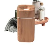 Umidificatore da Scrivania - Diffusore Ricaricabile Silenzioso con Luce - Umidificatore Domestico A Vapore Caldo Purificatore D'Aria | Per Soggiorno Ufficio Viaggio Auto Meditazione Rilassamento