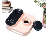 Umidificatore da scrivania portatile - Umidificatore a ultrasuoni USB, filtro 'aria silenzioso | Controller di umidità da tavolo ricaricabile da 1200 mAh, unità compatta di idratazione e deumidifi