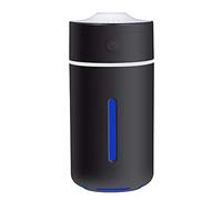 Umidificatore da tavolo da 230 ml con USB, con luce a LED, aromi, diffusore di oli essenziali, purificatore d'aria, fresco, caldo, carino, riempimento, per camera da letto, con oli essenziali, piccolo