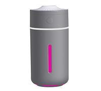 Umidificatore da tavolo da 230 ml con USB, con luce a LED, aromi, diffusore di oli essenziali, purificatore d'aria, fresco, caldo, carino, riempimento, per camera da letto, con oli essenziali, piccolo