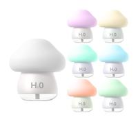 Umidificatore da viaggio elettrodomestico portatile a 7 colori con illuminazione notturna - Umidificatore per bambini - Per casa ufficio piante ospedale hotel auto anziani bambino raffreddore