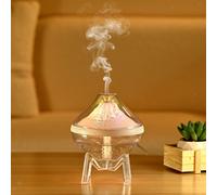 Umidificatore d'aria a LED a basso rumore, umidificatore da tavolo per