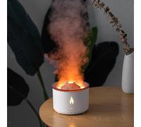 Umidificatore d'aria con diffusore di aromi di olio essenziale di fiamma di