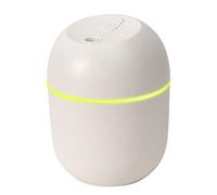Umidificatore d'aria portatile abbastanza ultrasonico, 220ML Aroma Diffusore di olio essenziale USB Umidificatore per nebbia Maker Umidificatori per aromaterapia per casa Baby Room Office (Bianco)