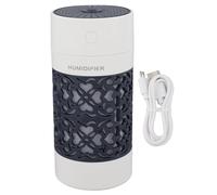 Umidificatore d'aria Ultrasuoni Grande Volume Spray USB silenzioso Mini 250ML Auto Diffusore di Olio Essenziale per Scrivania Ufficio Camera da Letto (Zisemeilgps746h1ig-13)