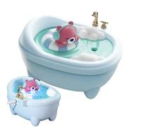 Umidificatore del fumetto con luce notturna, piccolo umidificatore per bambini, nebbia per bambini, design vasca da bagno | USB con luce notturna a LED 7 colori per